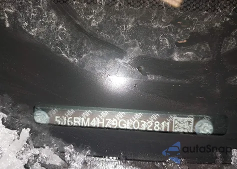 2016 Honda Cr-V Ex-L from USA, damaged, VIN 5J6RM4H79GL032811